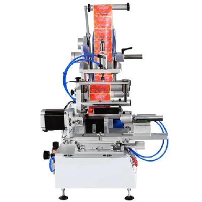 Manual Labeling Machine for Flat Bottles