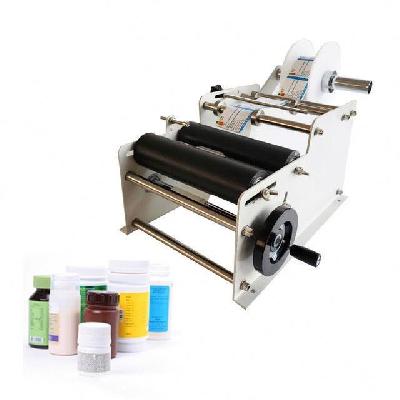 Manual Labeling Machine For Round Bottles