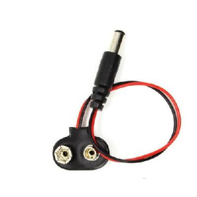 battery clip with dc jack