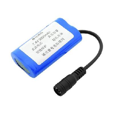 Rechargeable Li Ion Battery with dc connector