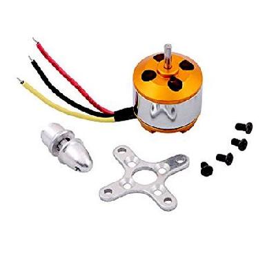 1400 KV Brushless DC Motor A2212 with soldered connectors