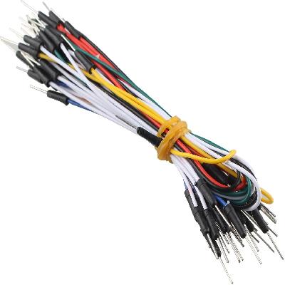 65pcs Flexible Breadboard Jumper Wires