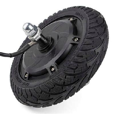 8 Inch 24V 350W Drum Brake Electric Bicycle BLDC Wheel Hub Motor
