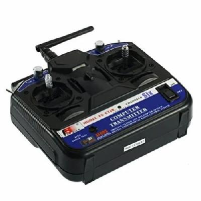 FS-i6 6 Channel Flysky 2.4 GHz Radio System Transmitter with FS-1A6B Receiver