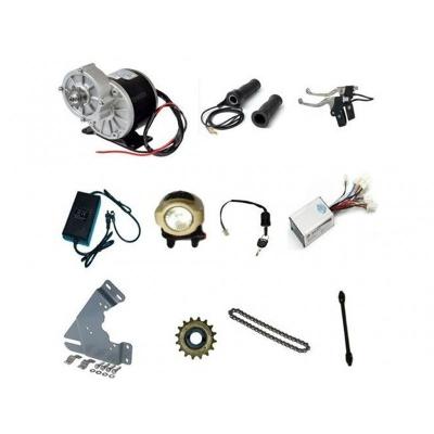 MY1016Z3 24V 350W Geared DC eBike Motor with Electric Bicycle Combo Kit