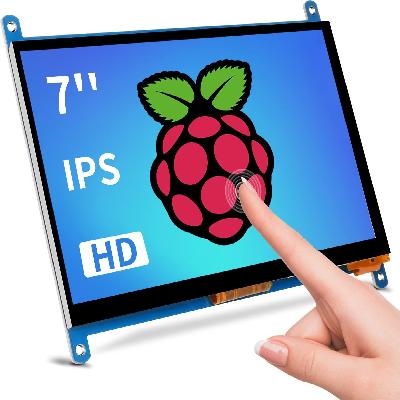 Raspberry Pi 7 inch Touch Screen Display, 10 Finger Capacitive Touch, Official Display