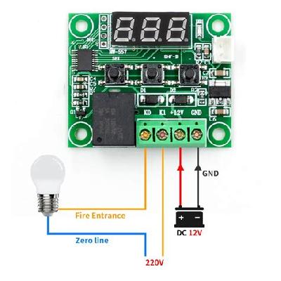W1209 DIGITAL TEMPRETURE CONTROLLER