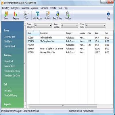 Stock Management Software