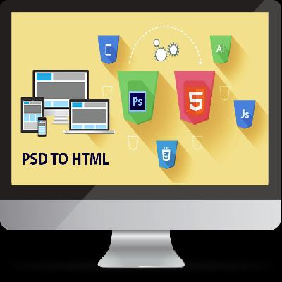 PSD to HTML Conversion