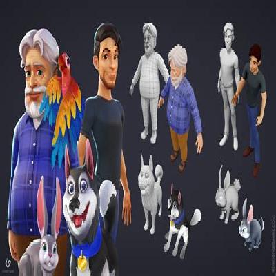3D Character Modeling Service