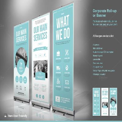 Pop Up Banners Designing Service