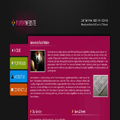 Flash Website Design