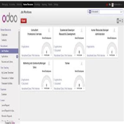Odoo HR Management Software