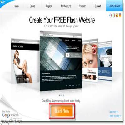 Flash Websites Service