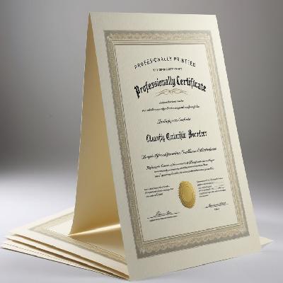 Certificate Printing Services