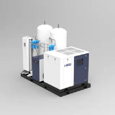 15 HP And 5 HP Anest Iwata Piston Recip Air Compressors