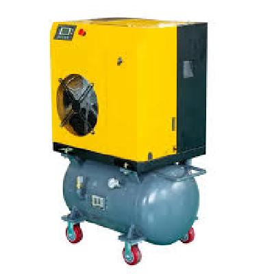 Screw Air Compressor Tank Mounted