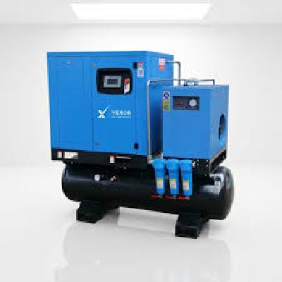 Tank Mounted Screw Air Compressor