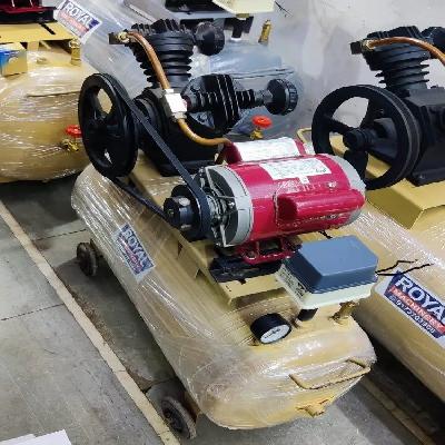 2 Piston Air Compressor 1 Hp Godrej Motor