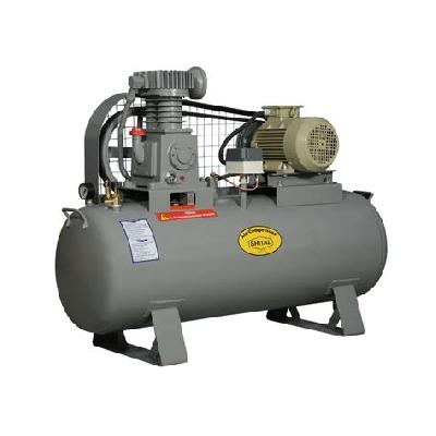 Double piston air compressor