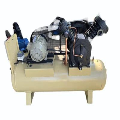 10HP 300 Litres Single Stage Double Acting Piston Cylinder  Reciprocating Air Compressor AC 3 Phase