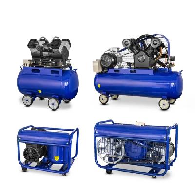 3 HP One Stage AC Three Phase Double Acting Reciprocating Air Compressor