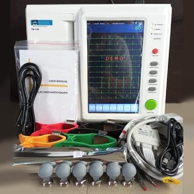 12 Channel ECG Machine