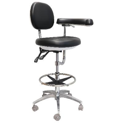 Black Dental Stool