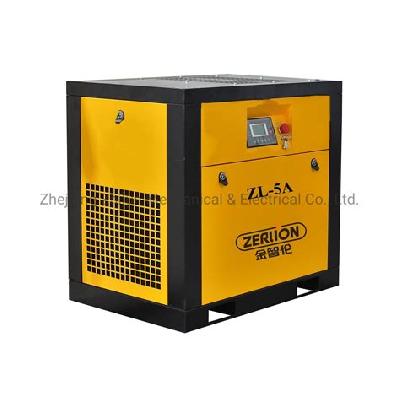 Rotary Screw Compressor Air Cooled with Belt Drive