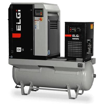 Tank Mounted Screw Air Compressors  Oil Lubricated