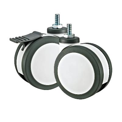 Medical Twin Caster Wheel
