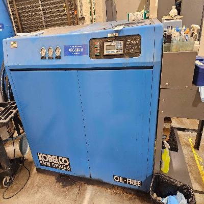 Kobelco Oil Free Rotary Screw Compressor