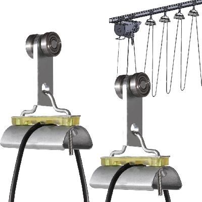 ELECTRICAL HOIST CRANE PVC CABLE CARRIERS