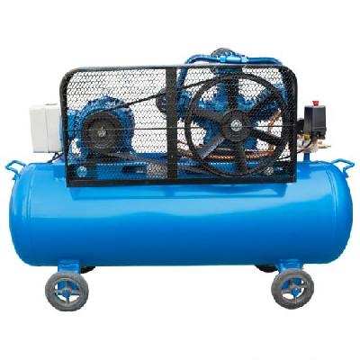 TWO STAGE BELT DRIVEN AIR COMPRESSOR