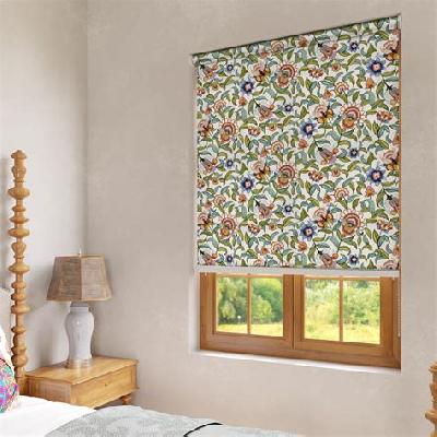 Floral Printed Window Blinds