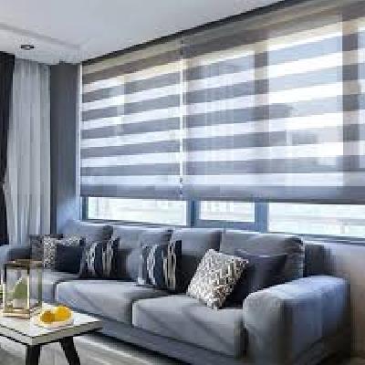 PVC Interior Designer Zebra Window Blind