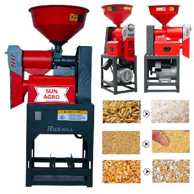 Mini Compact Rice Mill Machine