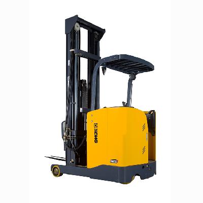 Stand-on reach Trucks