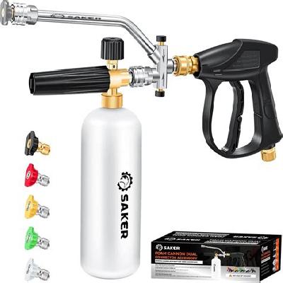 Diesel Engine Power Sprayer pressure washer with 5 Hp Free Pipe, Spray Gun, Foam Gun