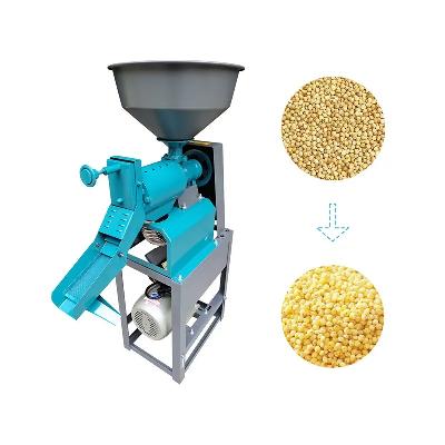 Mini Rice Mill Flour Mill with 3HP Motor Capacity 300 Kg. per Hr.