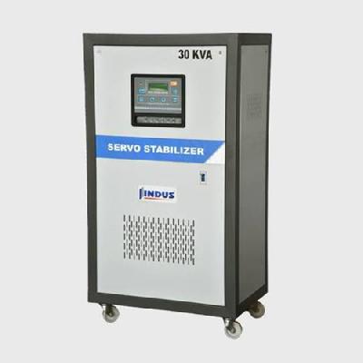 Air Cooled servo controlled voltage Stabilizer