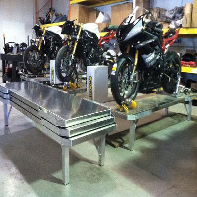 Motorcycle Working Table