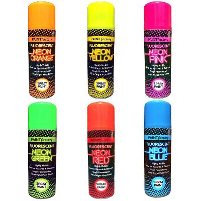 Fluorescent Spray Paint