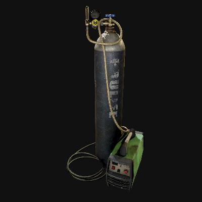 SS Gas welding Tank