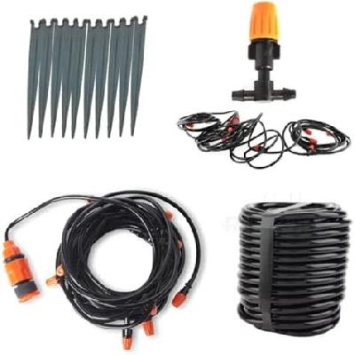 BKR Complete Patio Mist Sprinkler Pipe Set With Extra Fittings LG0654
