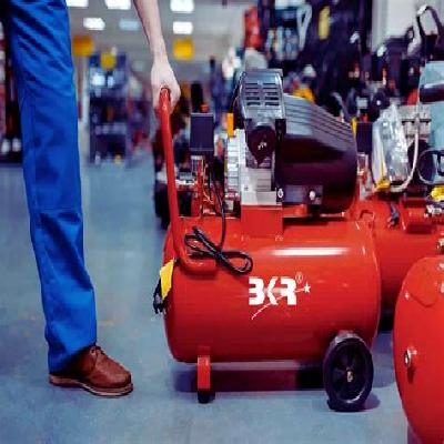 BKR Iron Portable Air Compressor with Induction Motor 50Ltr -WS0524