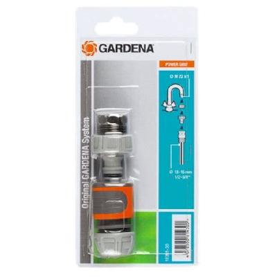 GARDENA 18285-20 Rapid Connector Set Tap to hose