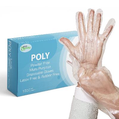 Disposable Poly Hand Gloves
