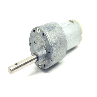 12v 15 Kg-cm 300 rpm DC Side Shaft High Torque Geared Motor Heavy Duty