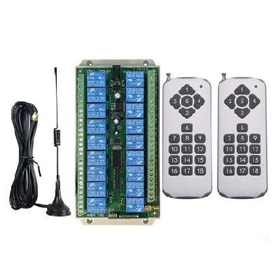 18CH 1000m Remote Control Relay Switch Transceiver Receiver 433MHz 12V-24V